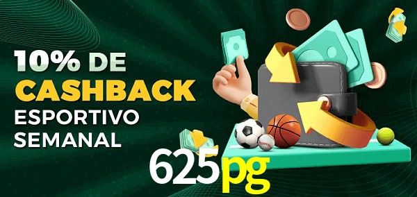 10% de bônus de cashback na 625pg